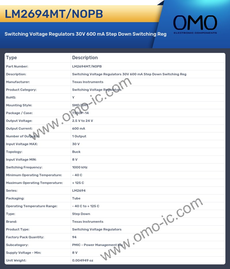LM2694MT/NOPB