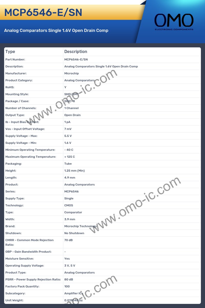 MCP6546-E/SN
