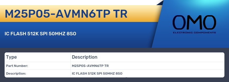 M25P05-AVMN6TP TR