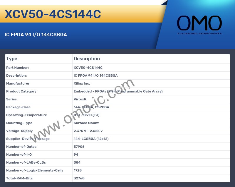 XCV50-4CS144C