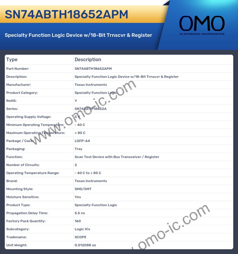 SN74ABTH18652APM