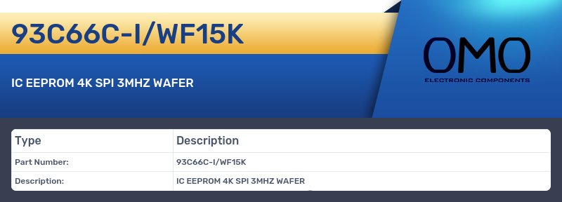 93C66C-I/WF15K