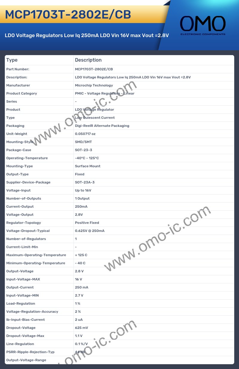 MCP1703T-2802E/CB