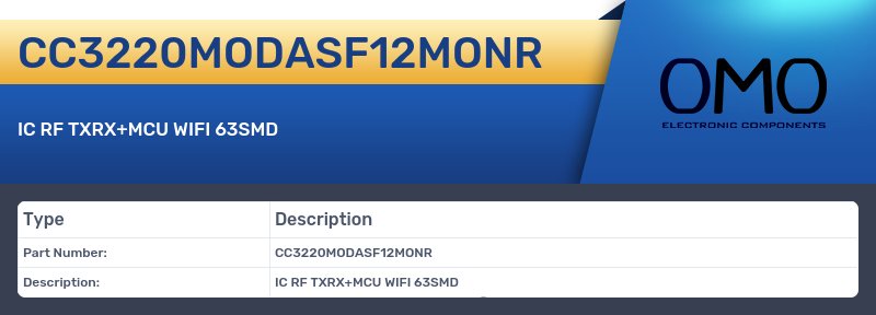 CC3220MODASF12MONR