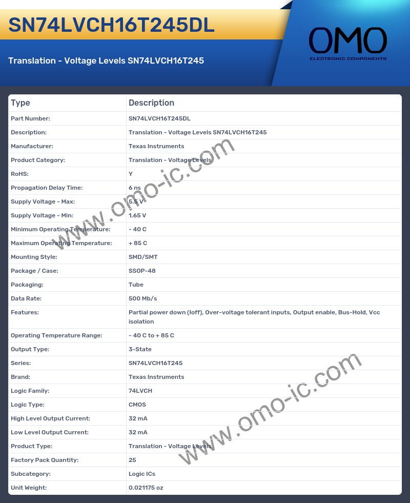 SN74LVCH16T245DL
