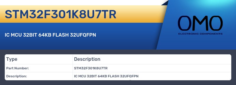 STM32F301K8U7TR