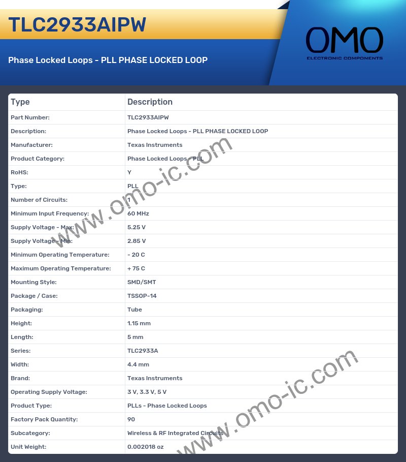 TLC2933AIPW