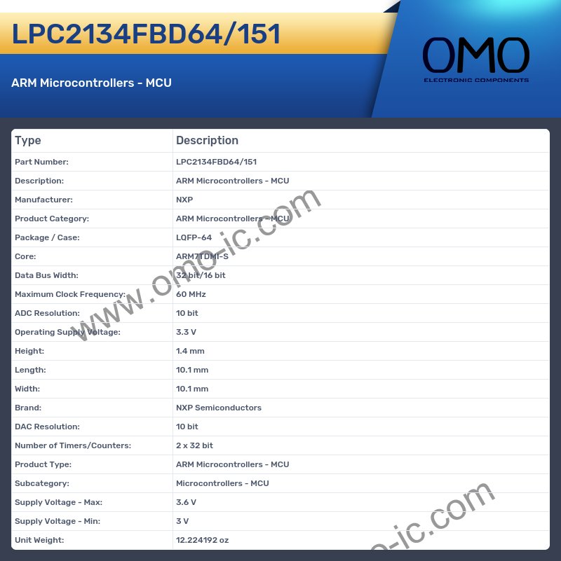 LPC2134FBD64/151