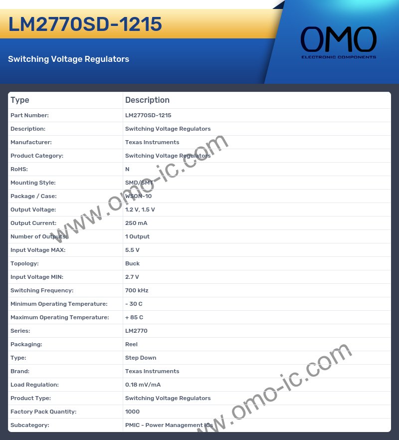 LM2770SD-1215