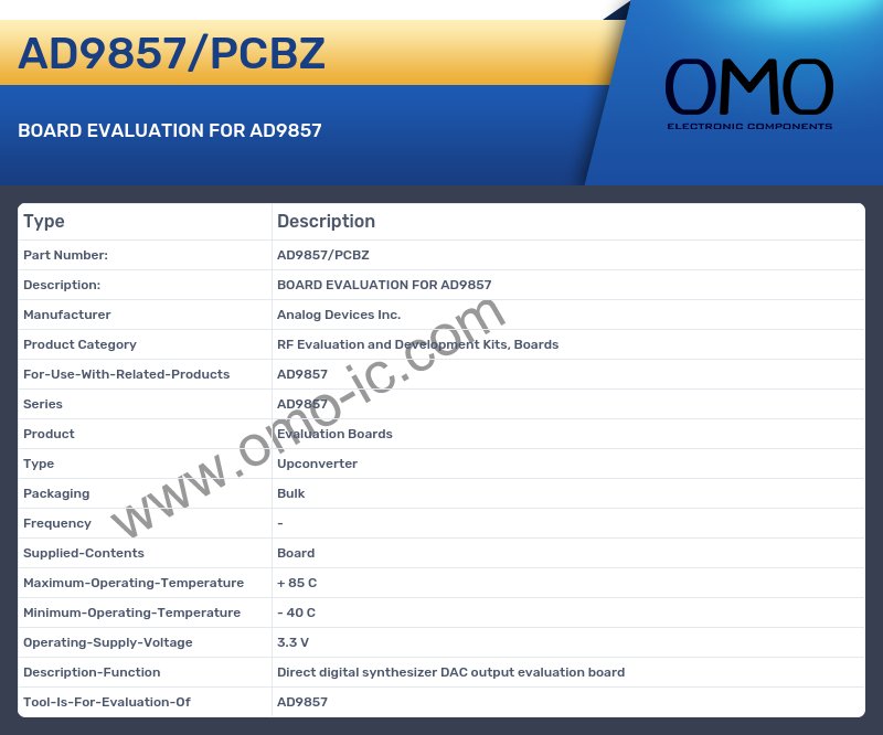 AD9857/PCBZ