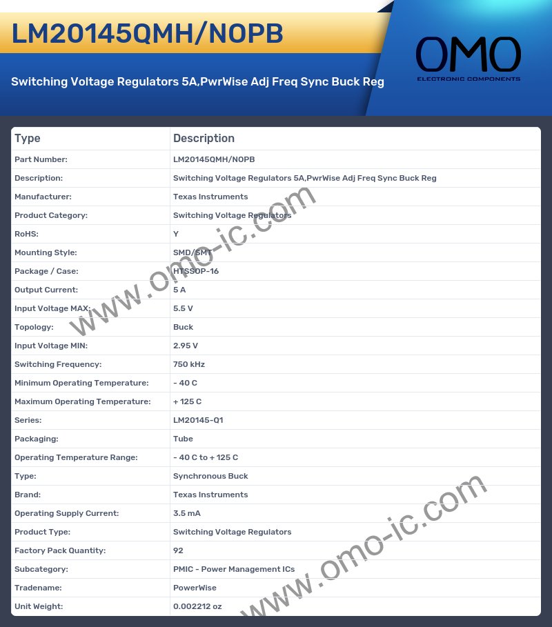 LM20145QMH/NOPB
