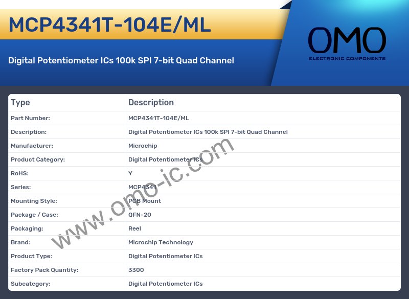 MCP4341T-104E/ML