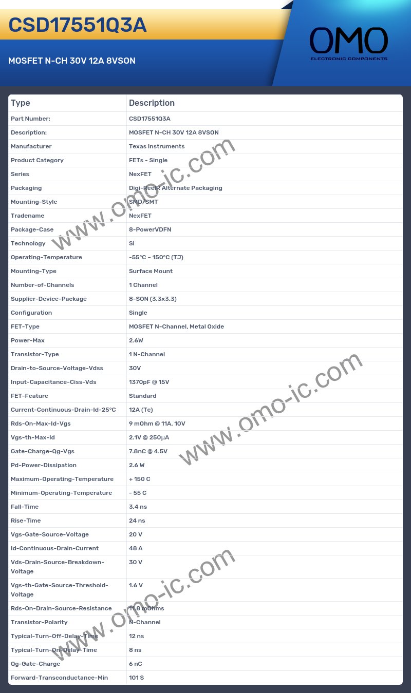 CSD17551Q3A