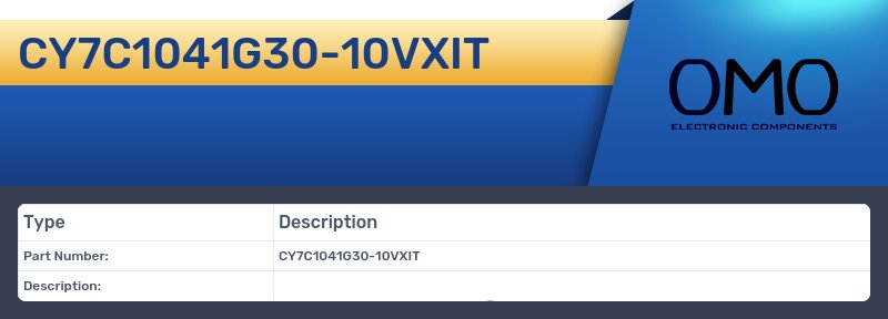 CY7C1041G30-10VXIT