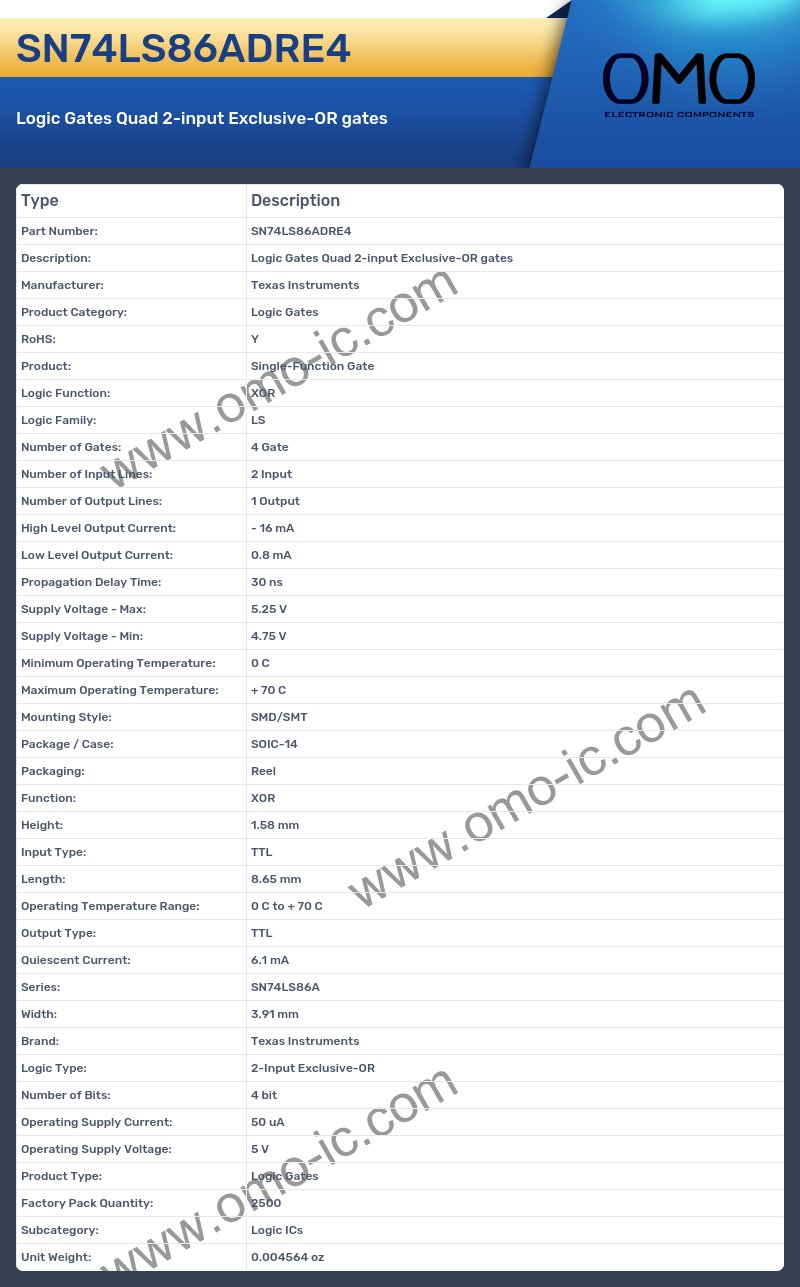 SN74LS86ADRE4
