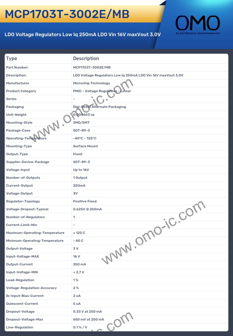 MCP1703T-3002E/MB
