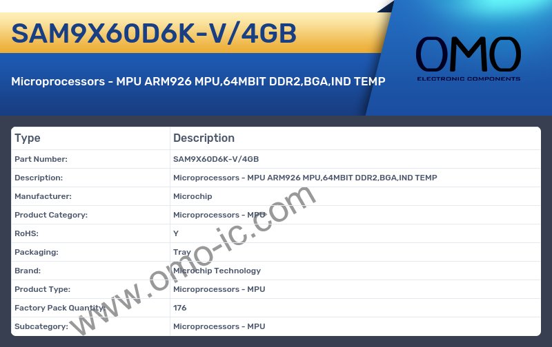 SAM9X60D6K-V/4GB