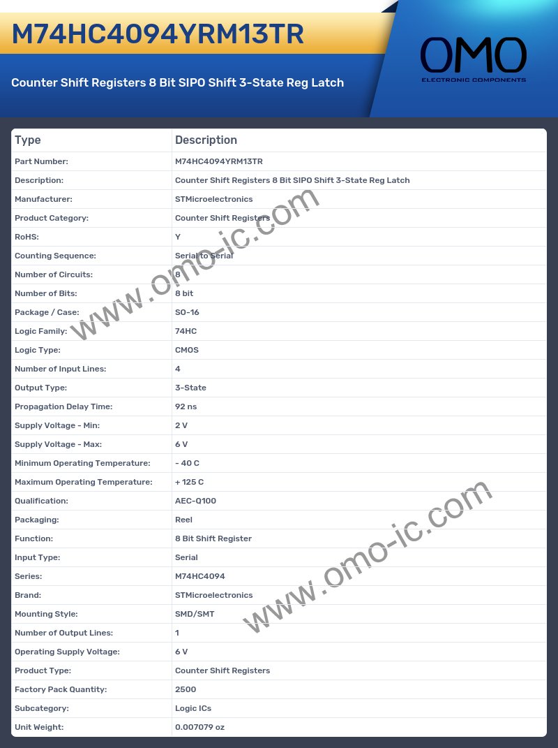 M74HC4094YRM13TR