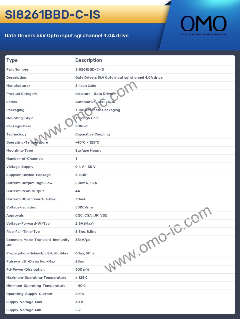 SI8261BBD-C-IS