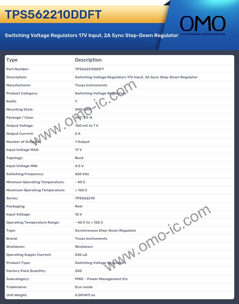 TPS562210DDFT