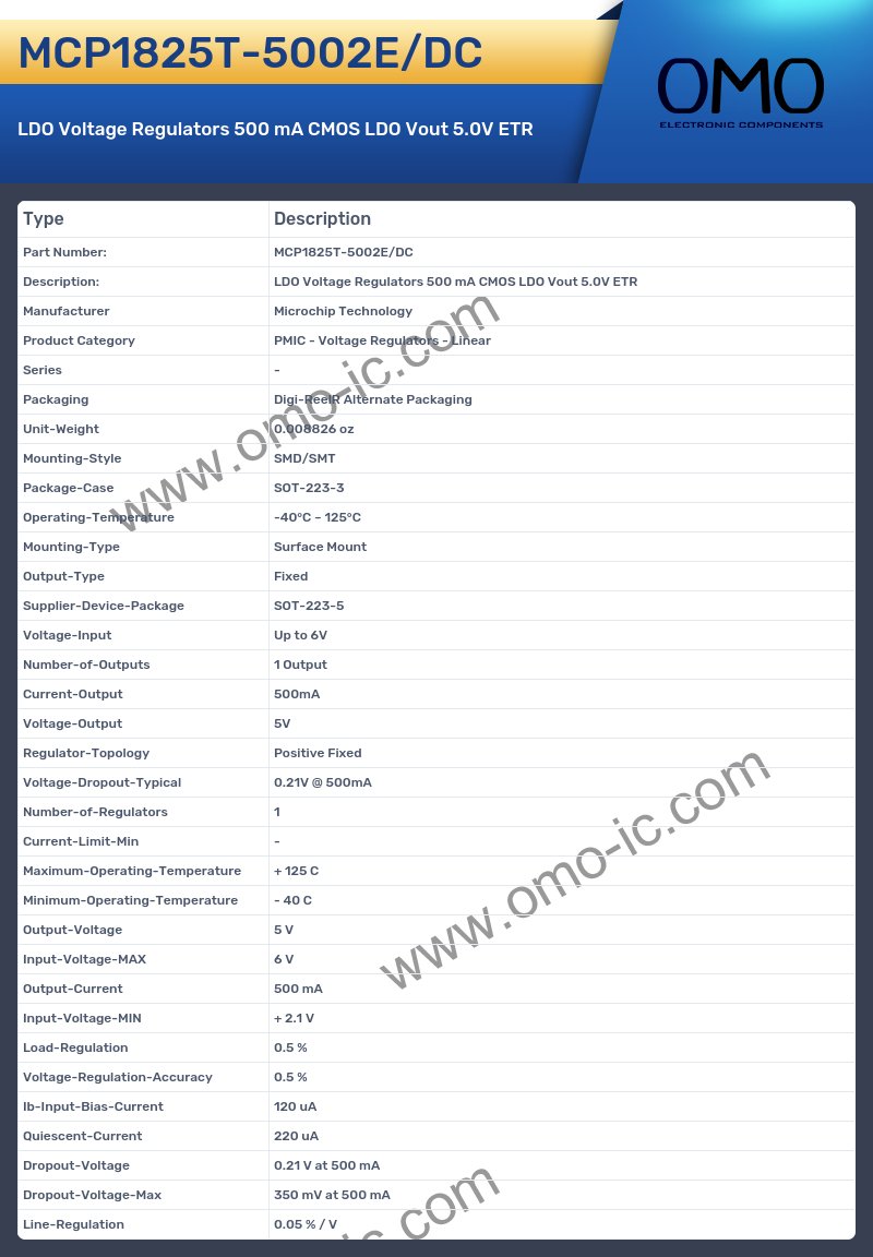 MCP1825T-5002E/DC