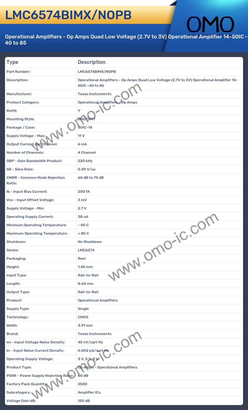 LMC6574BIMX/NOPB