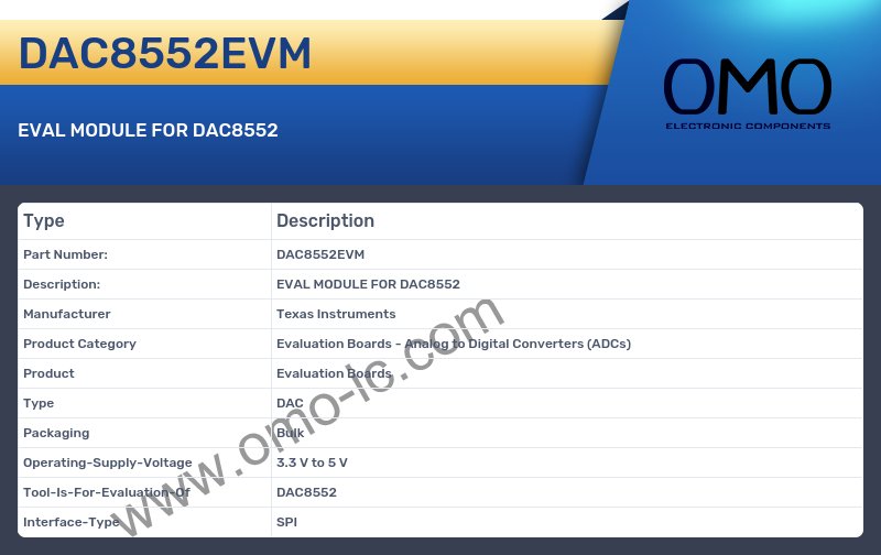 DAC8552EVM