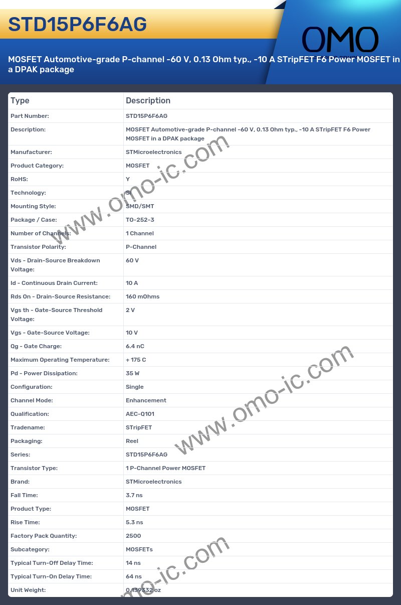 STD15P6F6AG