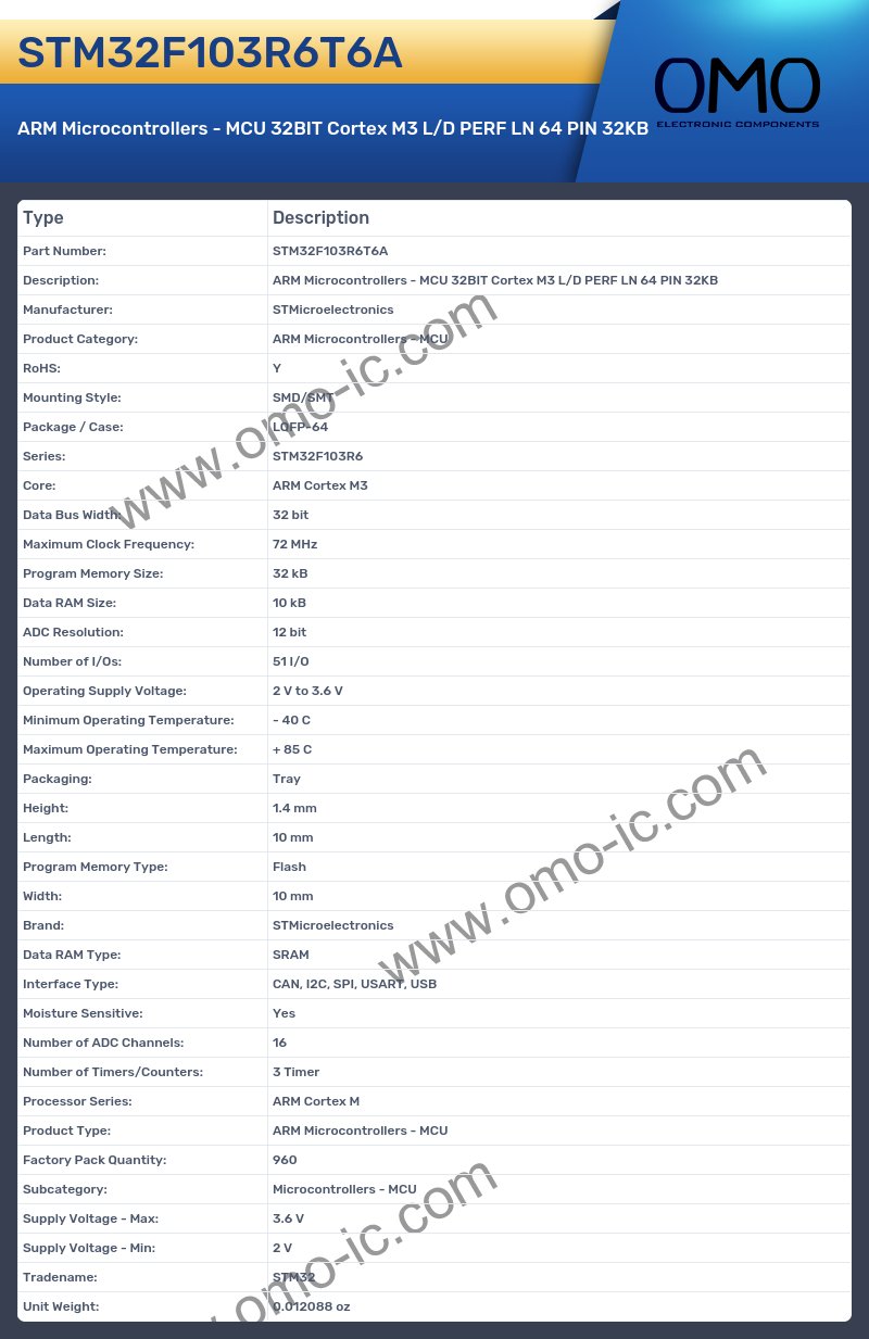 STM32F103R6T6A