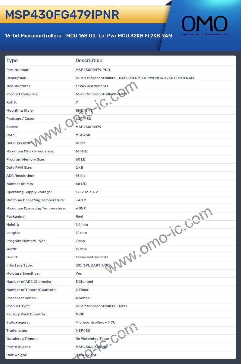 MSP430FG479IPNR