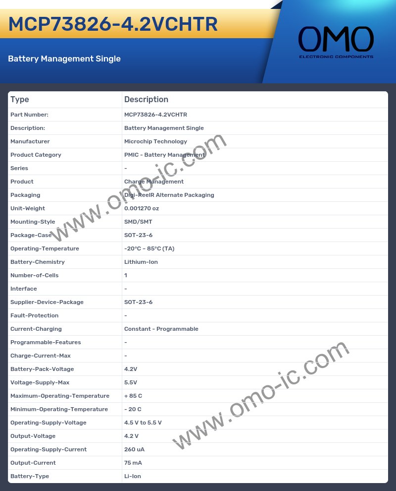 MCP73826-4.2VCHTR