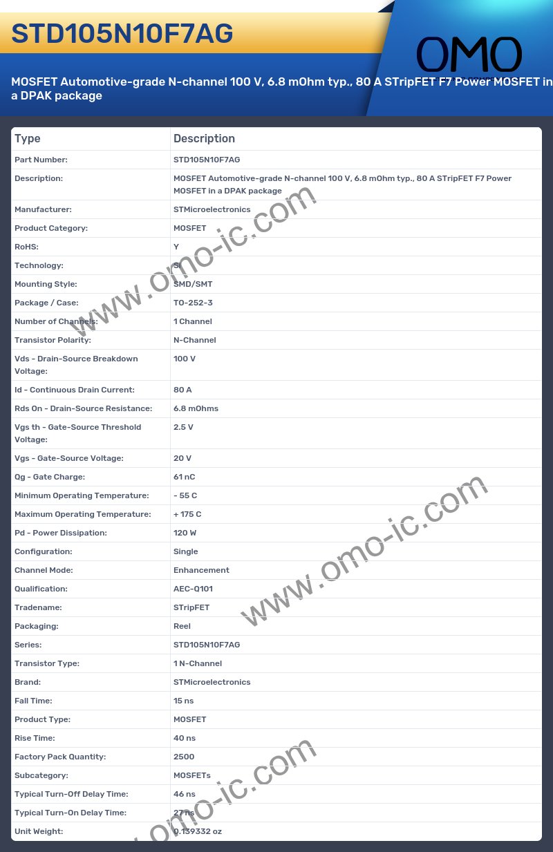 STD105N10F7AG