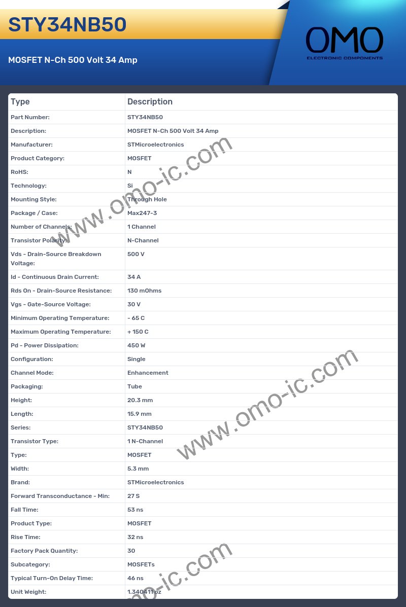 STY34NB50