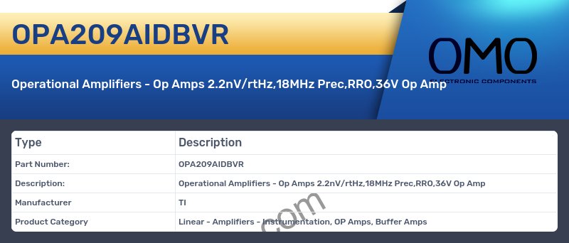 OPA209AIDBVR