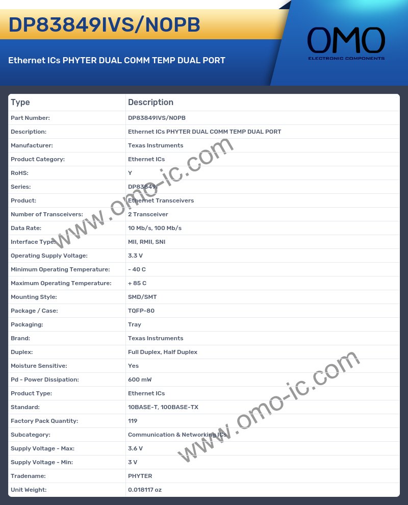 DP83849IVS/NOPB