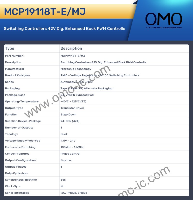 MCP19118T-E/MJ