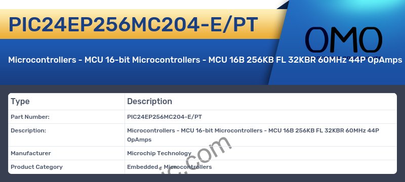 PIC24EP256MC204-E/PT