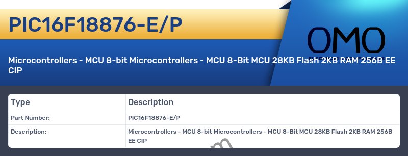 PIC16F18876-E/P