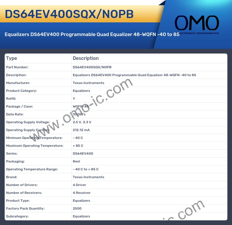 DS64EV400SQX/NOPB
