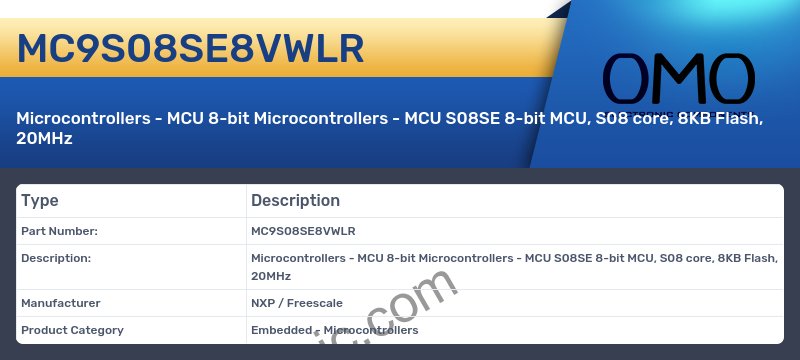 MC9S08SE8VWLR