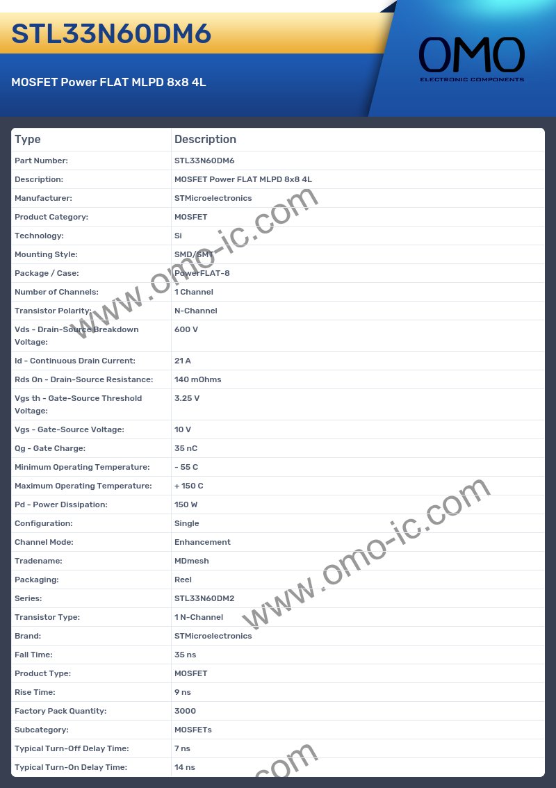 STL33N60DM6