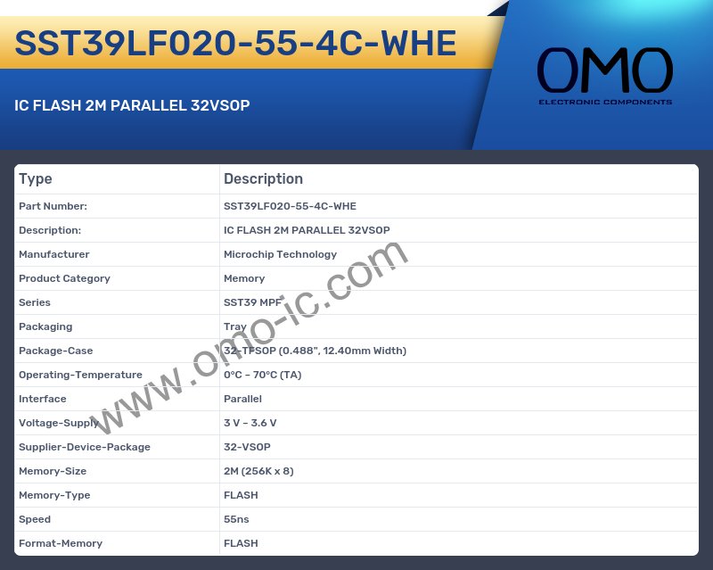 SST39LF020-55-4C-WHE