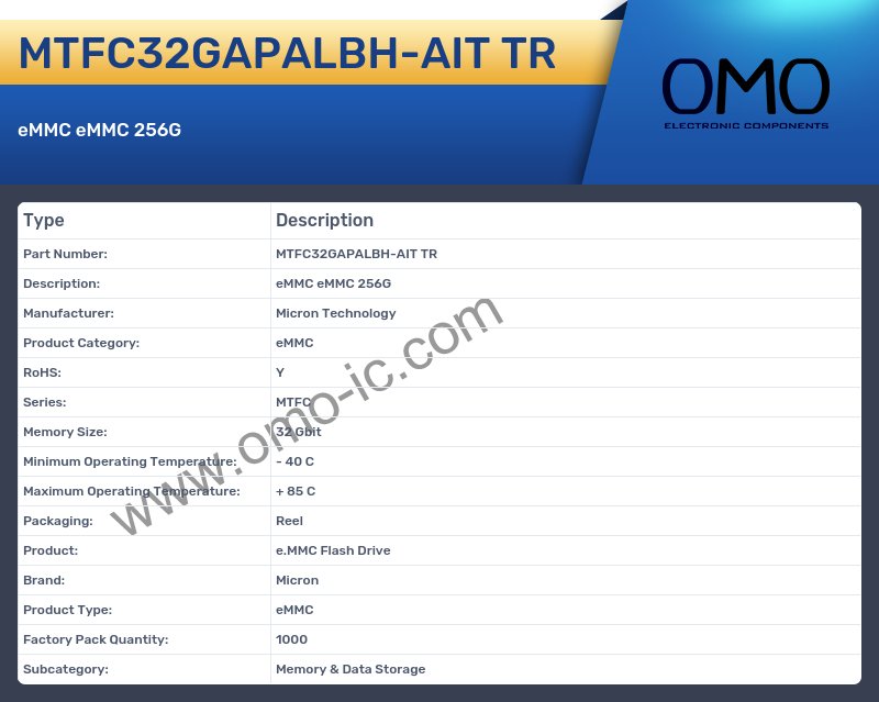 MTFC32GAPALBH-AIT TR