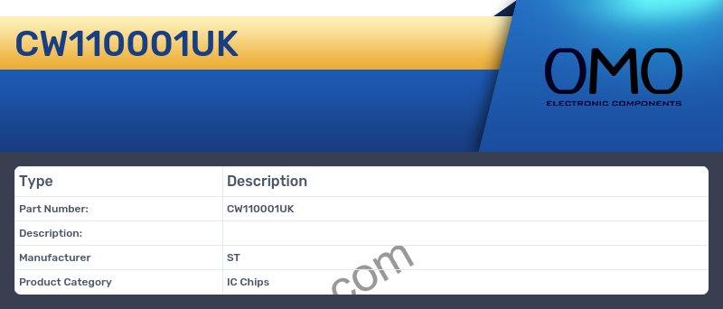 CW110001UK