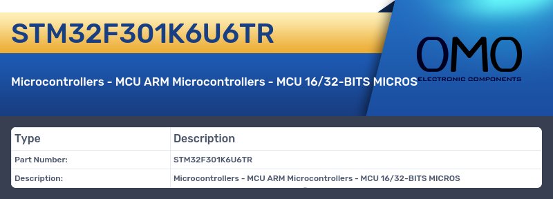 STM32F301K6U6TR