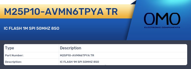 M25P10-AVMN6TPYA TR