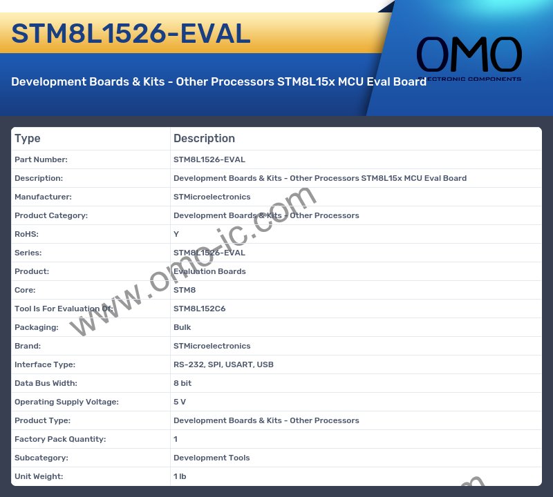STM8L1526-EVAL