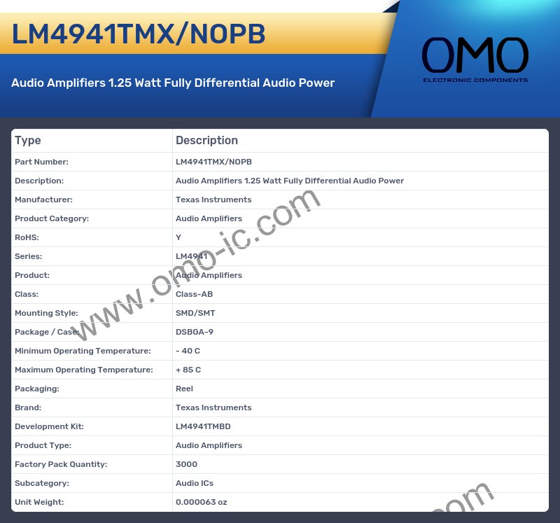 LM4941TMX/NOPB
