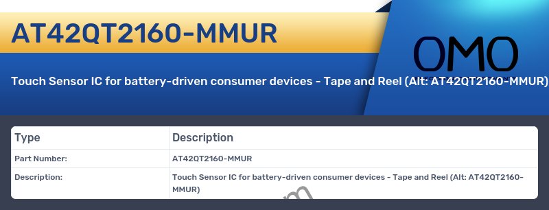 AT42QT2160-MMUR