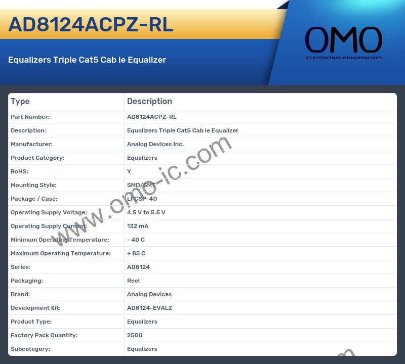 AD8124ACPZ-RL